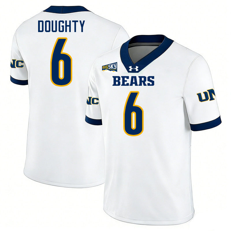 Northern Colorado Bears #6 Reed Doughty College Football Jerseys,Uniforms Stitched-White